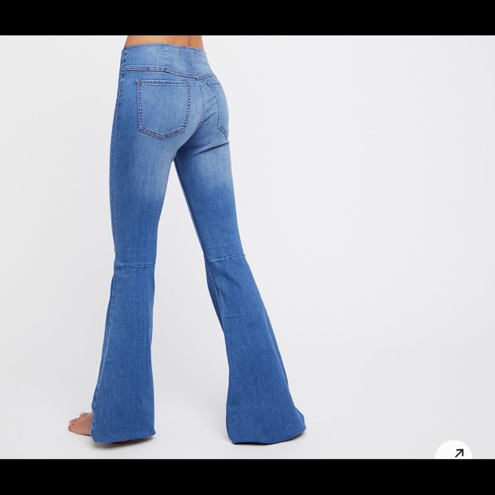 Free People Penny pull on flare jeans